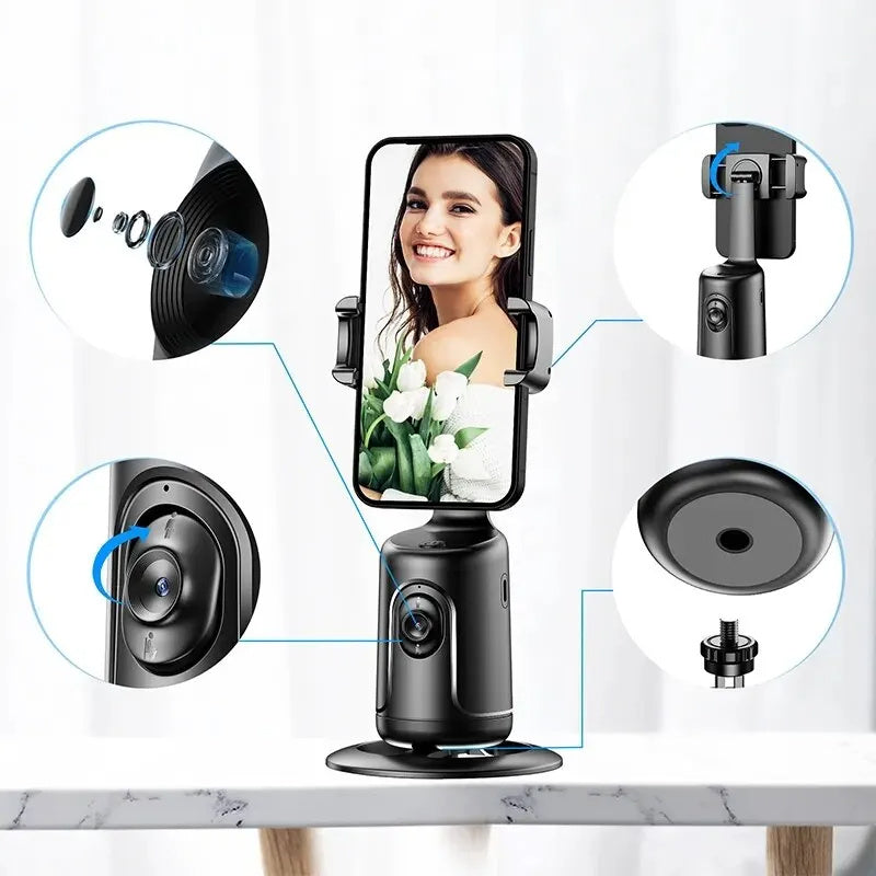 360° Smart Auto-Follow Gimbal for Smartphones