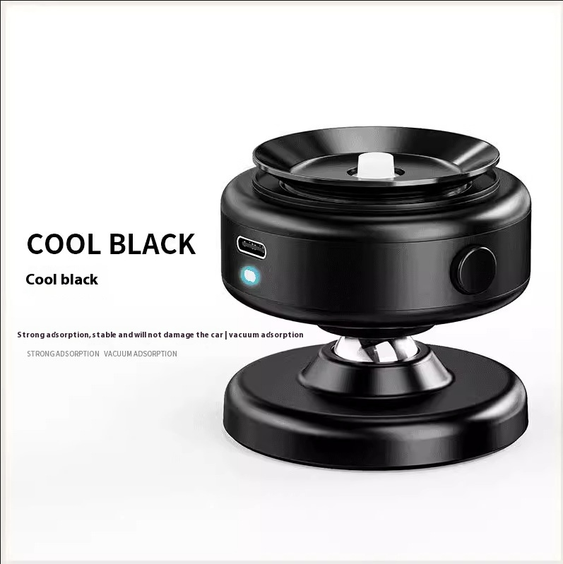 Vacuum-Seal Car Phone Stand