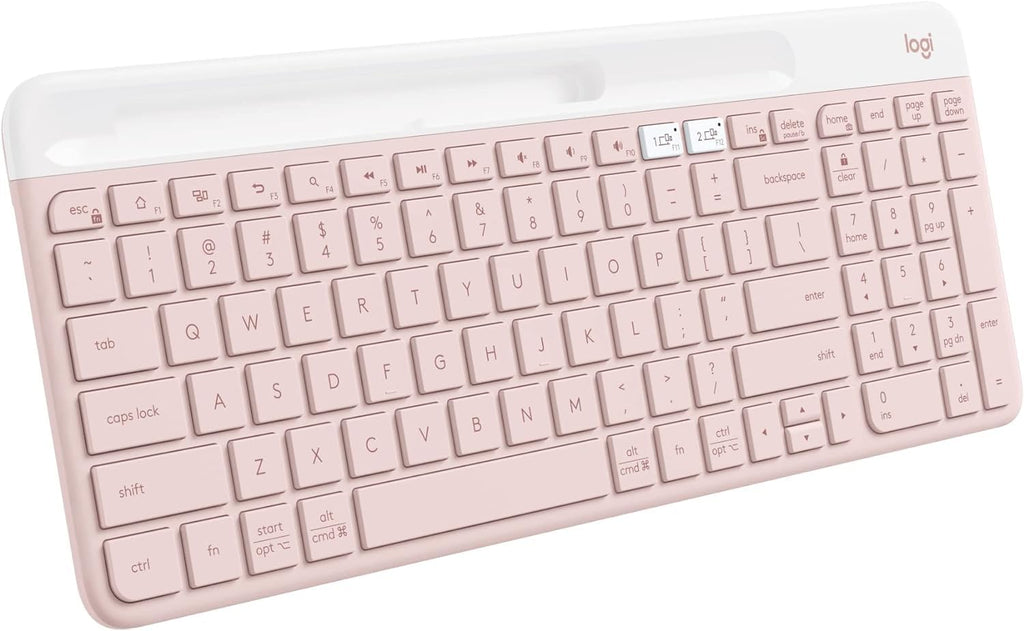 Logitech K585 Multi-Device Sleek Keyboard - Wireless & Renewed