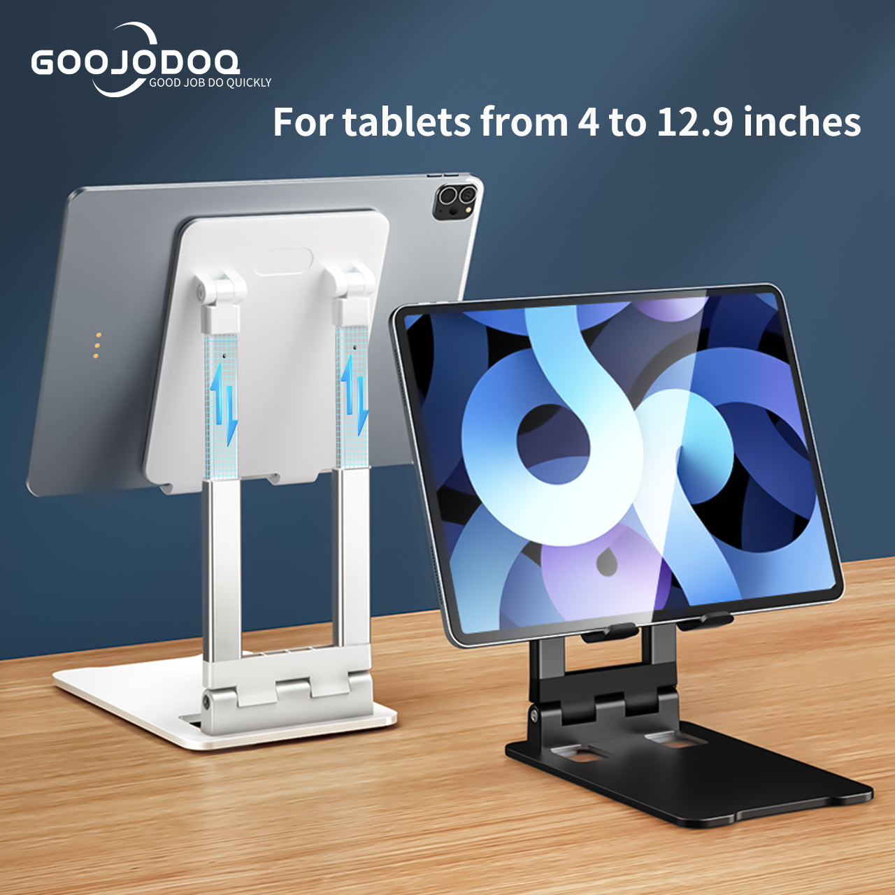 Tablet Stand for iPad Pro, Samsung, Xiaomi